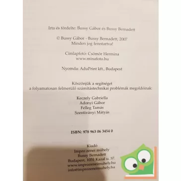   Bussy Gábor: Akkordlexikon és az akkordtanulás módszertana