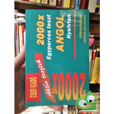   Susan Lawrwnce: Aktív tesztek - 2000x Egyperces teszt - Angol nyelvtan (újszerű)