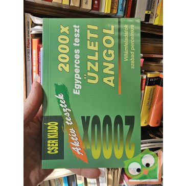   Isabel Barlage: Aktív tesztek - 2000x Egyperces teszt - Üzleti angol (újszerű)