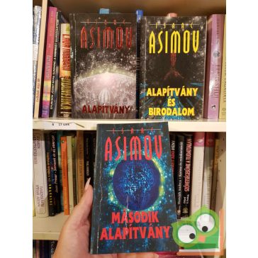   Isaac Asimov: Alapítvány trilógia (I-III.) (Alapítvány-Birodalom-Robot univerzum) (ritka)