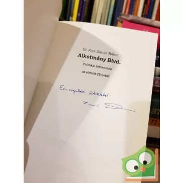 Kiss Dániel Bálint: Alkotmány Blvd. (Dedikált példány)