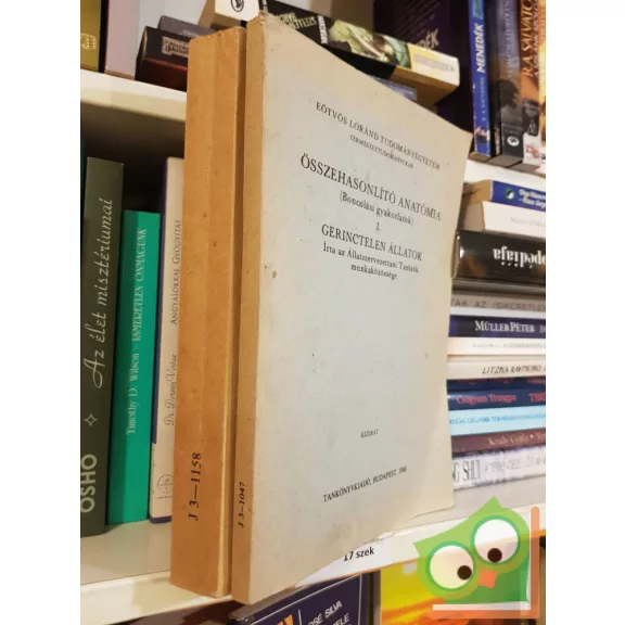 Zboray Géza (szerk.): Összehasonlító anatómiai I-II.