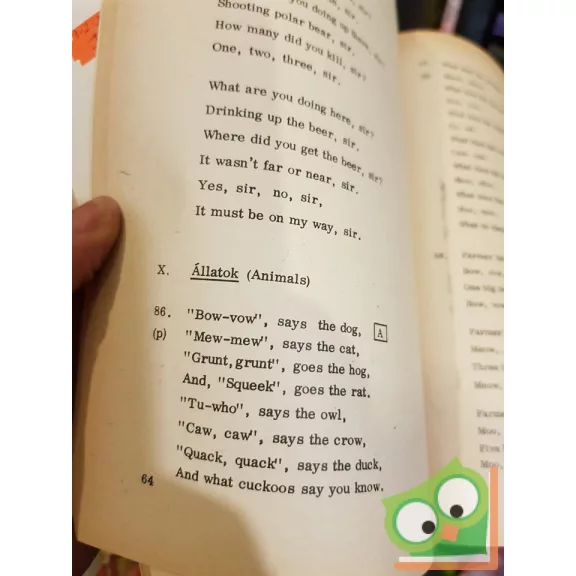 T. Radnai Zsófia: Versek, dalok és mondókák a kisiskolások angol oktatásához l-ll.kötet