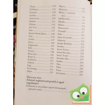   Doreen Virtue: Arkangyalok és felemelkedett mesterek (ritka)