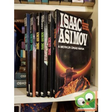 Isaac Asimov: Űrvadász - 6 kötetes sorozat (Ritka)