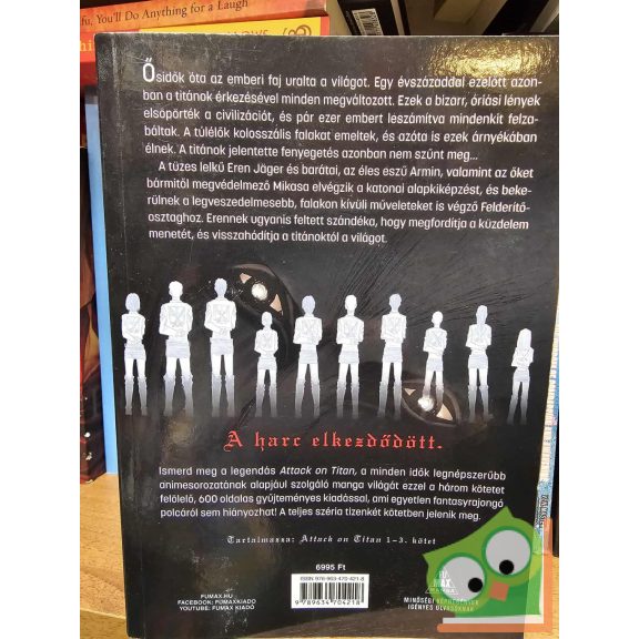Hajime Isayama: Attack on Titan-gyűjtemény 1. (Attack on Titan 1-3.)