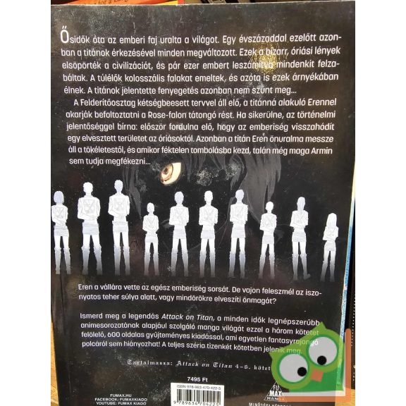 Hajime Isayama: Attack on Titan-gyűjtemény 2. (Attack on Titan 4-6.)