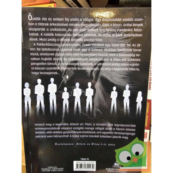 Hajime Isayama: Attack on Titan-gyűjtemény 3. (Attack on Titan 7-9.)