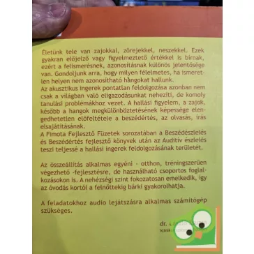   László M. Ágnes: Auditív észlelés (gyógypedagógia füzet plusz mellétletek ) (ritka)