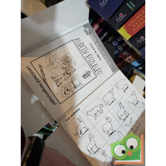 László M. Ágnes: Auditív észlelés (gyógypedagógia füzet plusz mellétletek ) (ritka)