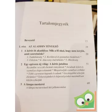   Jack Canfield, Mark Victor Hansen: Az Aladdin faktor 1. (ritka)