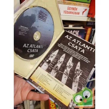   Az Atlanti csata  (Háborúk és fegyverek 8) (kiskönyv plusz DVD)