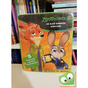   Disney , Szivacsos kirakókönyv , Zootropolis: 5 kirakójáték a kedvenc karaktereiddel