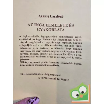 Aranyi Lászlóné: Az inga elmélete és gyakorlata