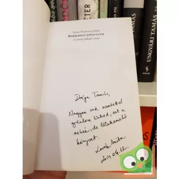   Anna Świrszczyńska: Barikádot építettem - A varsói felkelés versei   (Dedikált)