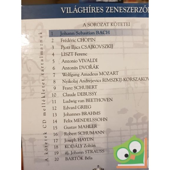 Bartók Béla (Világhíres zeneszerzők 20. CD-melléklettel)