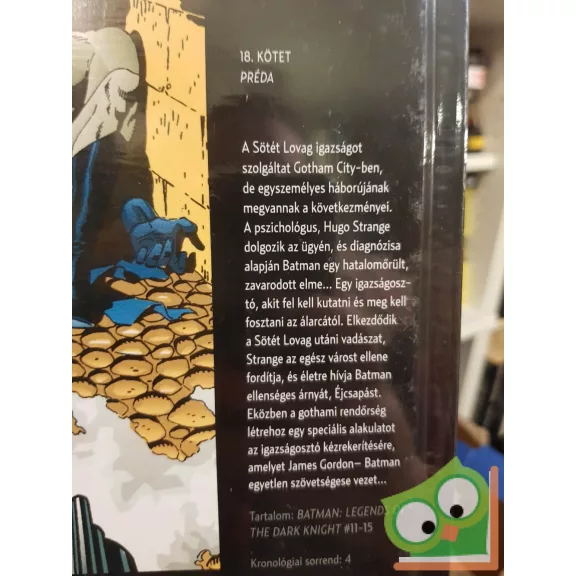 DC A legendás Batman 18.: Préda (fóliás)