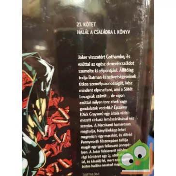   DC A legendás Batman 23.-24.: Halál a családra (2 kötet együtt) (fóliás) (ritka)