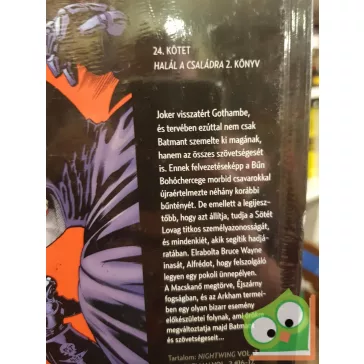   DC A legendás Batman 23.-24.: Halál a családra (2 kötet együtt) (fóliás) (ritka)