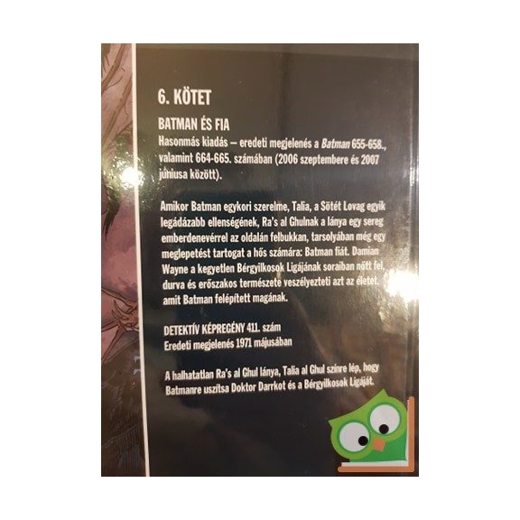 Grant Morrison Batman: Batman és fia (DC 6.kötet) (fóliás)
