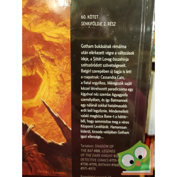 DC Comics: A legendás Batman #60: Senkiföldje 2. rész   (fóliás)