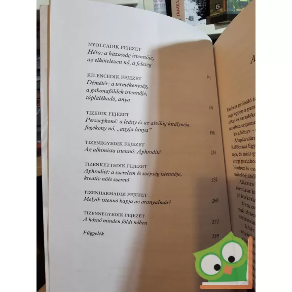 Jean Shinoda Bolen: Bennünk élő istennők (nagyon ritka)