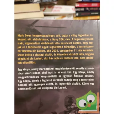 Mark Owen - Kevin Maurer: A Bin Laden-akció (ritka)