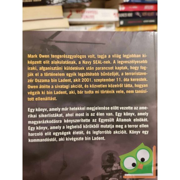 Mark Owen - Kevin Maurer: A Bin Laden-akció (ritka)