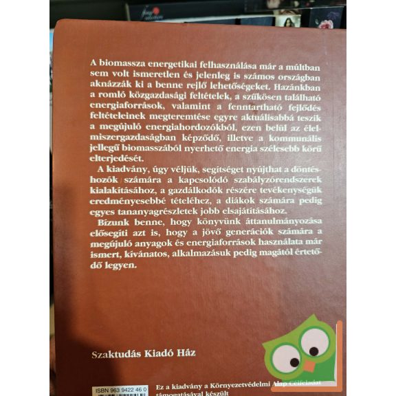 Bai Attila (szerk.): A biomassza felhasználása