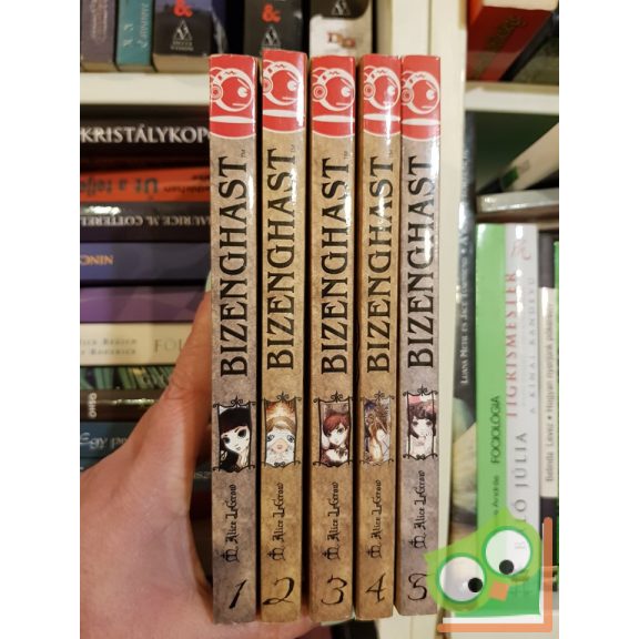 M. Alice LeGrow: Bizenghast 1-5. (magyar nyelvű manga)