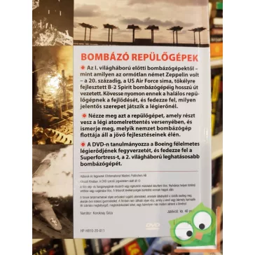   Bombázó repülőgépek  (Háborúk és fegyverek 24) (kiskönyv plusz DVD)