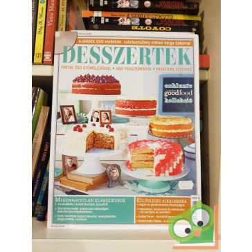 Bookazine: Desszertek /Ajándék DVD