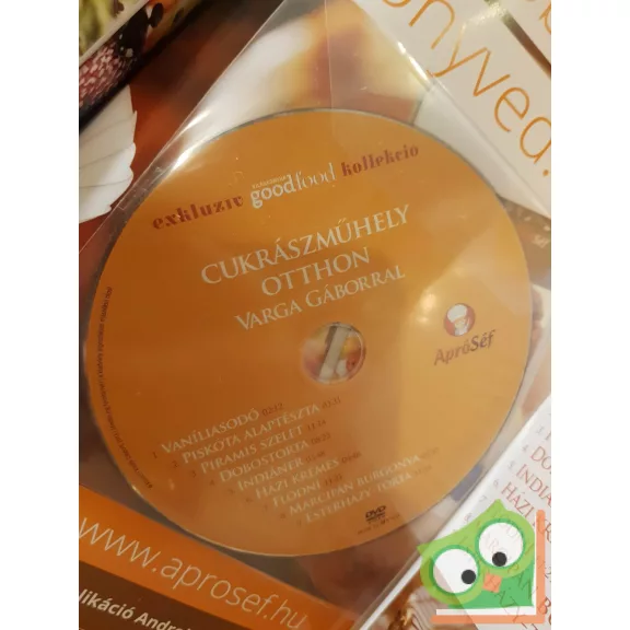 Bookazine: Desszertek /Ajándék DVD