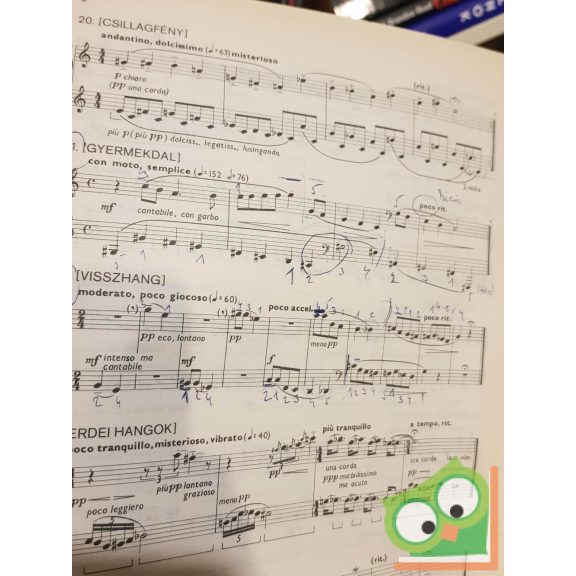 Bozay Attila: Medáliák (36 kis zongoradarab)