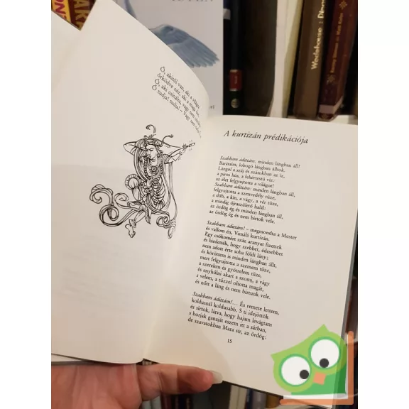 Szabó Lőrinc: Buddha tenyerén  (Ritka!)