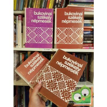   Sebestyén Ádám: Bukovinai székely népmesék (4 kötet együtt) (ritka)