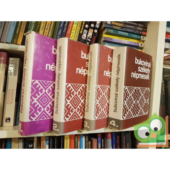 Sebestyén Ádám: Bukovinai székely népmesék (4 kötet együtt) (ritka)