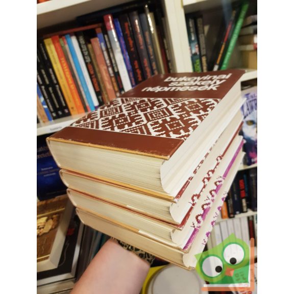 Sebestyén Ádám: Bukovinai székely népmesék (4 kötet együtt) (ritka)