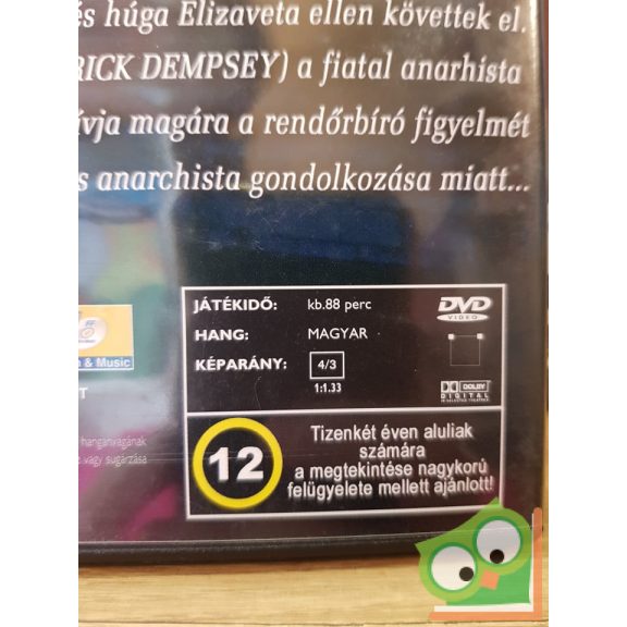 Dosztovjeszkíj: Bűn és bűnhűdés (DVD)