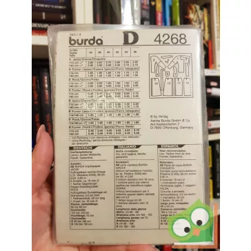 Burda szabásmintával (4268)