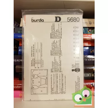 Burda szabásmintával (5680)