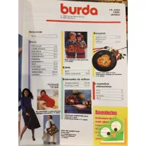 Burda magazin 1990/10 (szabásminta melléklettel)