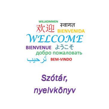 Szótár, nyelvkönyv