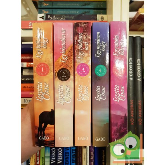 Loretta Chase: Carsington fivérek öt kötet együtt