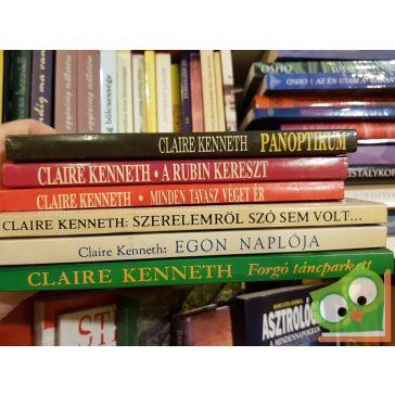 6 darabos Claire Kenneth könyvcsomag