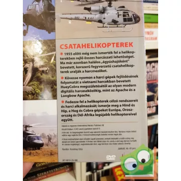   Csatahelikopterek  (Háborúk és fegyverek 2) (kiskönyv plusz DVD)