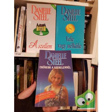 Danielle Steel könyvcsomag, 3 db
