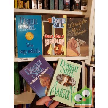 Danielle Steel könyvcsomag, 5 db
