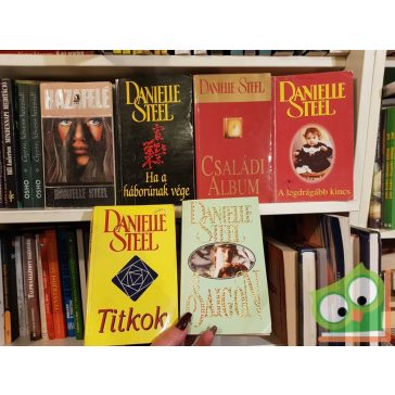 Danielle Steel könyvcsomag, 6 db