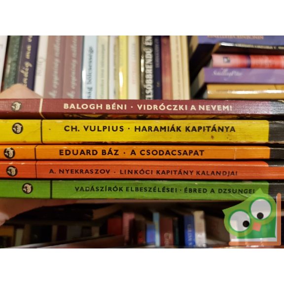 Delfin könyvek csomag 5 db (1. csomag)